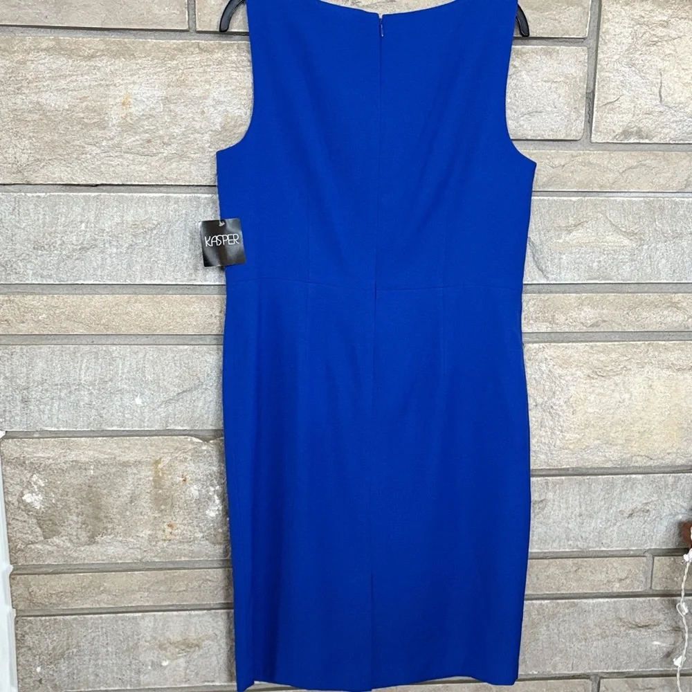 NWT Kasper Royal Blue and Black Women's Suit - Picture 8 of 16